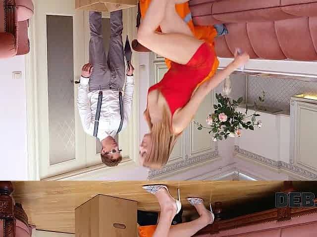 DEBT4k. Hawt gal gets unfathomable penetration in anal opening