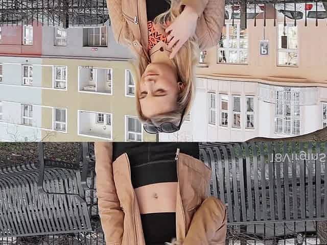 Hot young blonde gets horny masturbating and calls a stacked man to pound her pussy