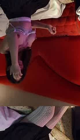 Somewhat Naughty College Girl with Flashing Ass