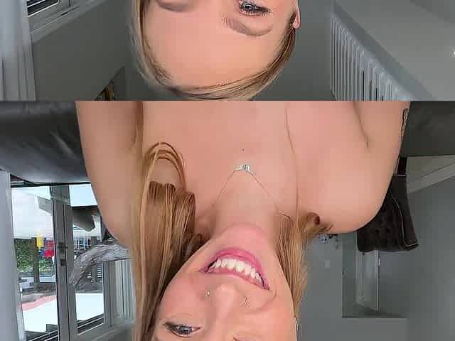 Hawt Blond with Large Natural Bazookas Hotty Youngs Gets Screwed in Full Nelson by JMac