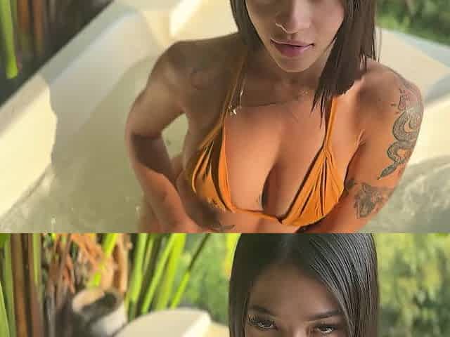 Screwing in a public jacuzzi!