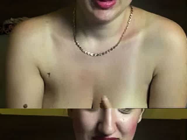 Huge Natural MILF Tits on Webcam