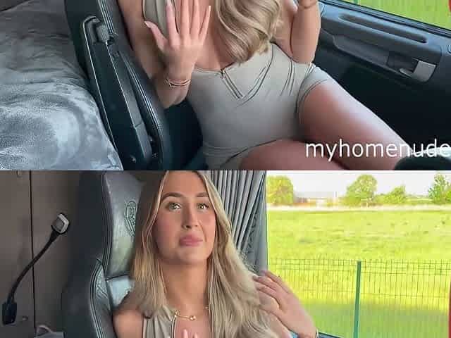 Lily-phillips Fake Trucker Cheating Blowjob & Facial