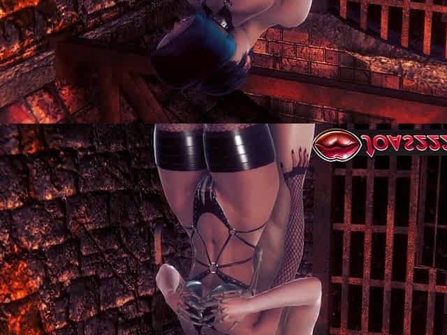 Big Tits & High Heels Action For Sexy Elise - Cunnilingus Face-Sitting Until Explosive Orgasm in 3D Hentai