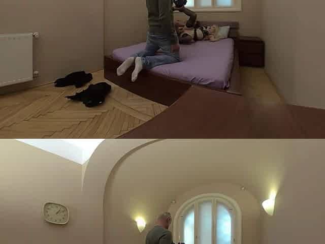 VR Debut Russian Doll Kristiana's First Hardcore Scene with Devils Kos!