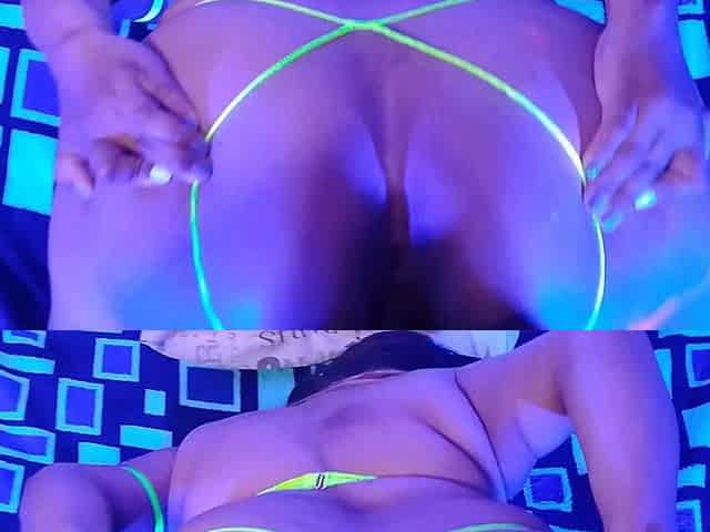Do You Want to See More of My Big Ass in Sexy Lingerie - I Love Being Put Like This and Filming Porn with My Pussy While
