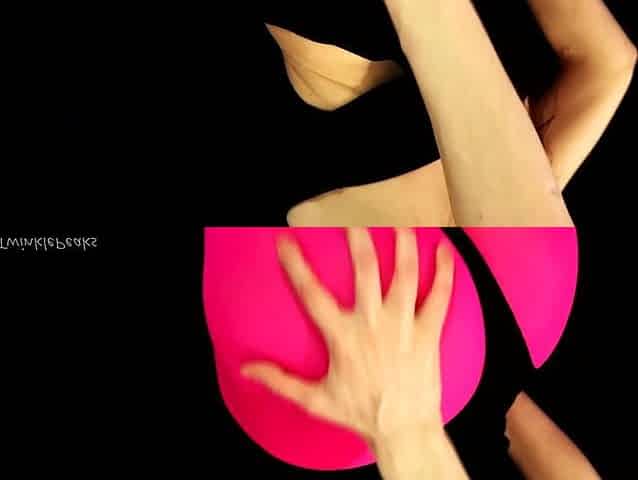 Vibrator Stretches My Booty in Pink Hose