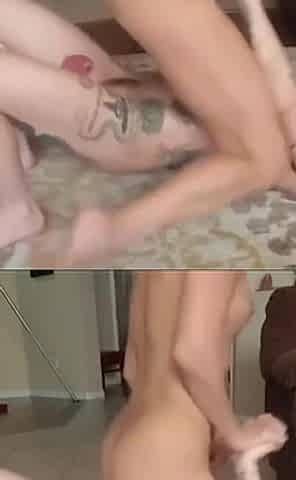 Lora and Ciren Nude Yoga