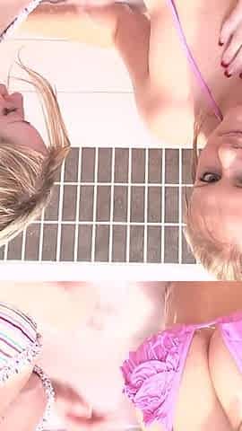 Gorgeous Babes Have Lots of Fun While Bathing