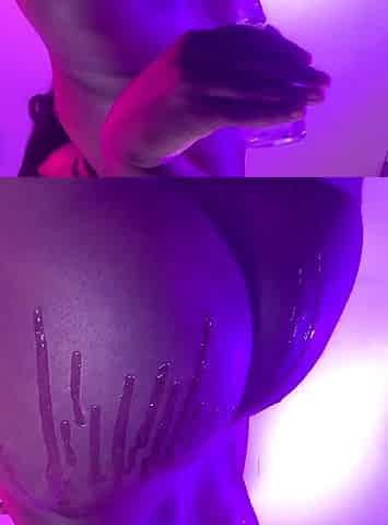 Amateur striptease and Solo masturbation