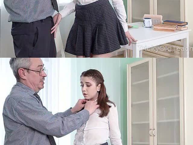 Hot coed needs some home tutoring and she wants to fuck her private teacher