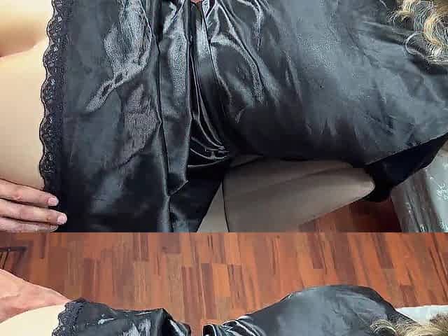 Housewife Takes Cock Doggy Style After Work