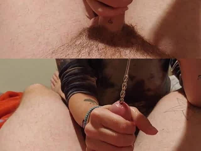 Mom gives tugjob with a sound in and I cum!