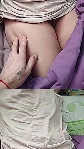 A MILF's Beautiful Hairy Pussy Covered in Cum. Cum Inside Her Hairy Pussy.