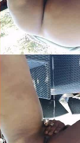 Juliette Wet garden masturbation squirting