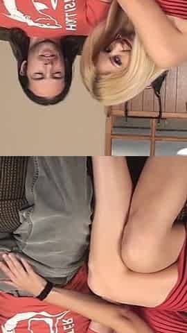 Charlee Chase Wanking Kyle's Cock