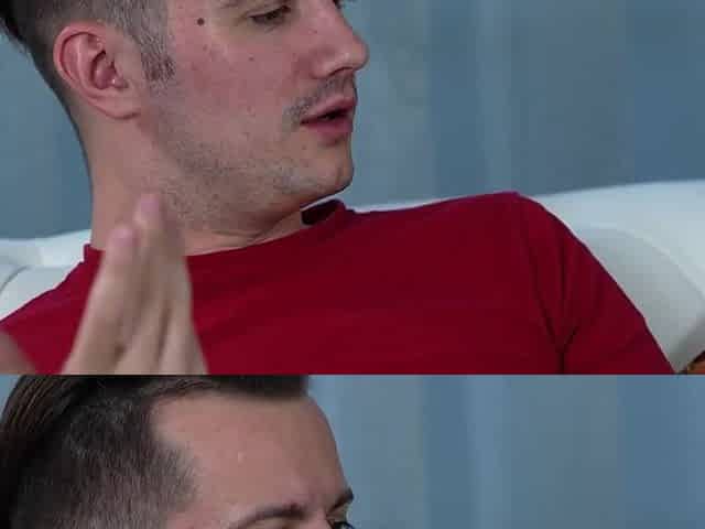 Mature Brunette Explores Intense Sensual Threesome With Old Man