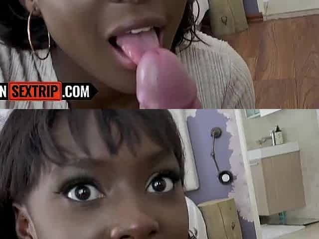 Cute Black Gets So Lascivious This babe Entreats For Anal Whilst Banging BWC Boyfriend