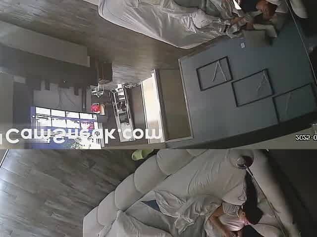 IPCAM - Big ass woman fucked in missionary in the morning