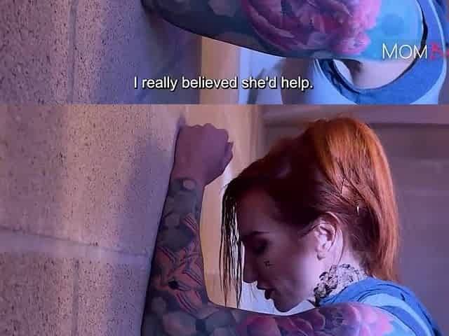 In A Dystopia, Redhead mother I'd like to fuck Scissors Her Lover
