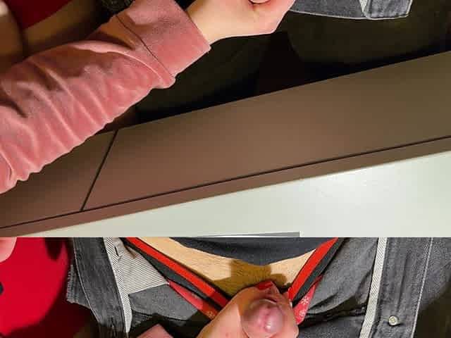 College Girl Handjob in Math Class Under the Table Again. (at College)