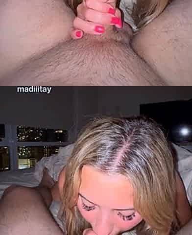 Amateur Blond Give Nice POV Blowjob