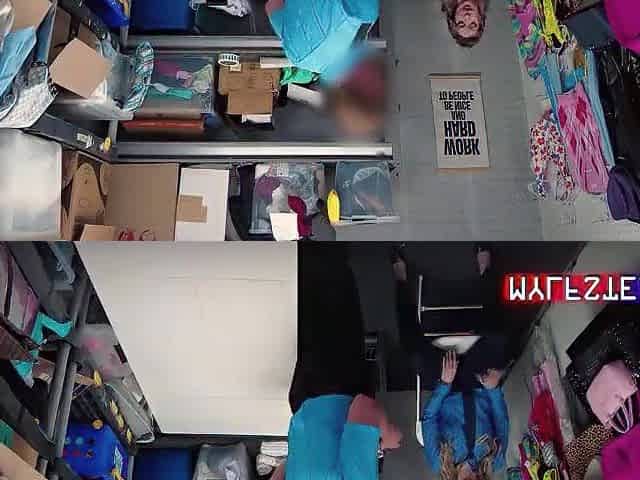 Come On Guy, We Do This To Shoplifters Not To Eachother (Detained Female Cop)