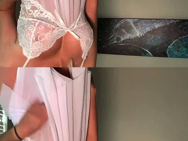 Big boobs milf masturbates with her dildo