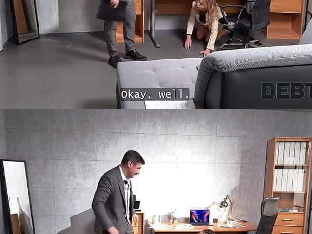 Breasty Mrs. Boss Solved Her Debt With Her Cunt. Hawt Sex With Karina King