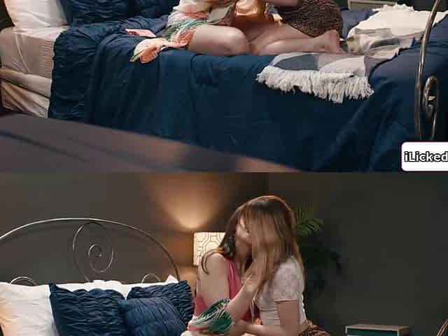 Housekeeping caught lesbian guest fucking her stepdaughter