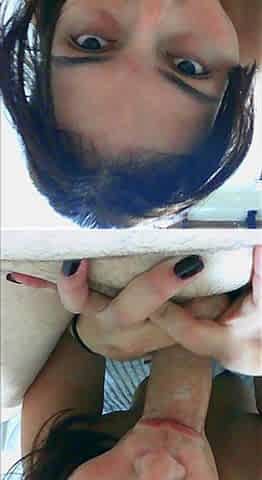 Riding on Top of Him While He Films Me up Close