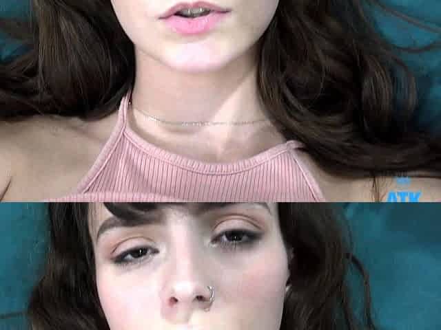 SMALL TIT BRUNETTE TATTOOED TEEN GIRLFRIEND CAUGHT IN SHOWER