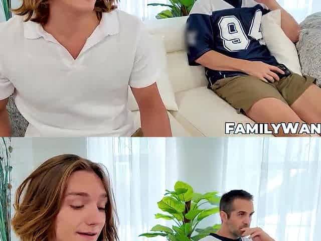 The tiny cougar Christina Sage partakes in a ardent sex rencounter with her pleasing stepson.