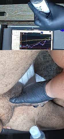 Work is hard, so am I. Wife helps take the load off with a tugjob