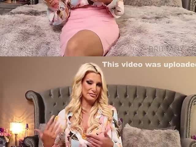 Stunning Busty Blonde Rubs Her Big Tits And Pussy! With Busty Brittany And Brittany Andrews