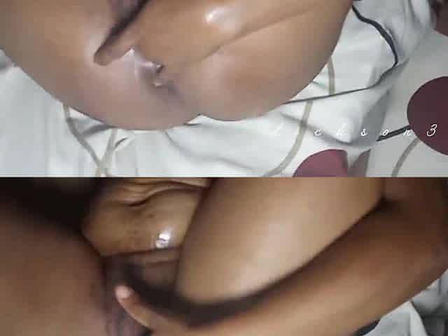 enchanting black aged big beautiful woman squirting on masturbating