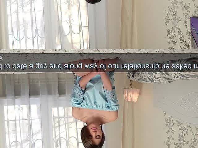 Julia loses her anal virginity on camera