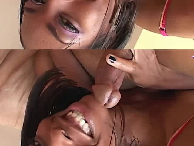 Cassidy Clay Tightens Herself Around the Pale BBC Until the Spunk fountain Hits Her Ebony Buttocks.