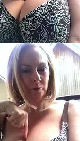 Blonde MILF with Big Boobs Playing Cam Free Porn