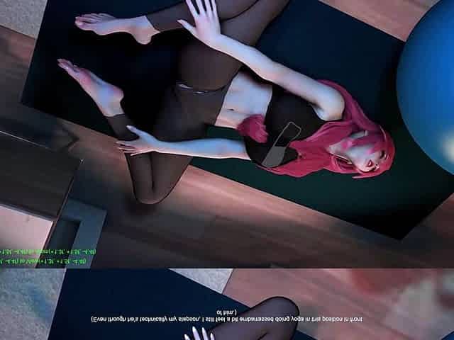 Student Cyber Goddess with Forbidden Curves - 3D Animation Hentai