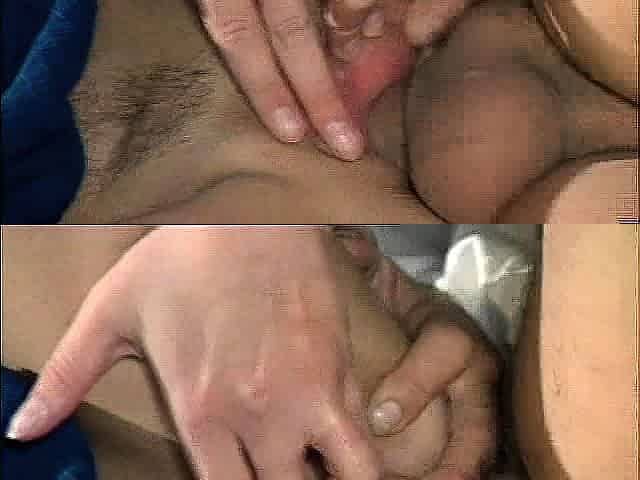 Strapped blonde deep anal fucked and fingered