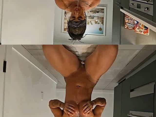 Deepthroat on my face and throat hard