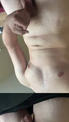 Masturbating my dick