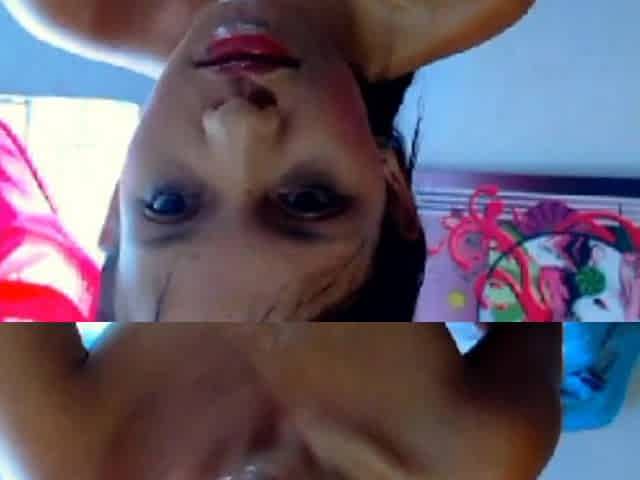 Colombian Lactating Latina on Webcam Solo