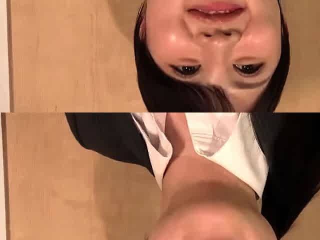 Amateur Asian College Teen Gives Blowjob