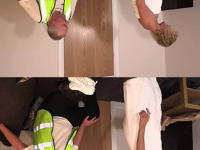 Delivery Guy Fucks Hot MILF