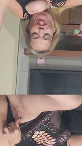 In Tattoo Section Tattoo Artist Can't Resist Hot Blonde