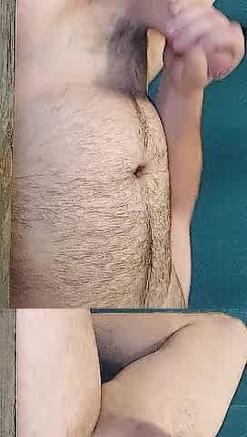 Wank and cum on me