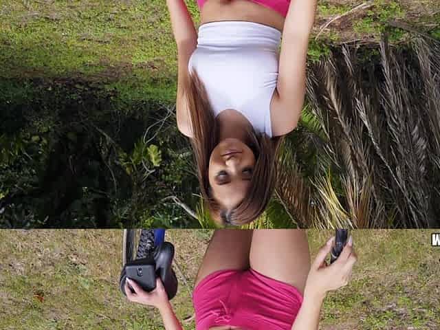 Teen Lexi Aaane has fun with huge cock