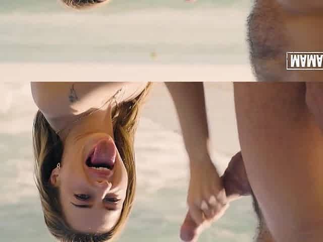 Small Blond Sandra Wellness Banged Hard on Public Beach - MAMACITAZ